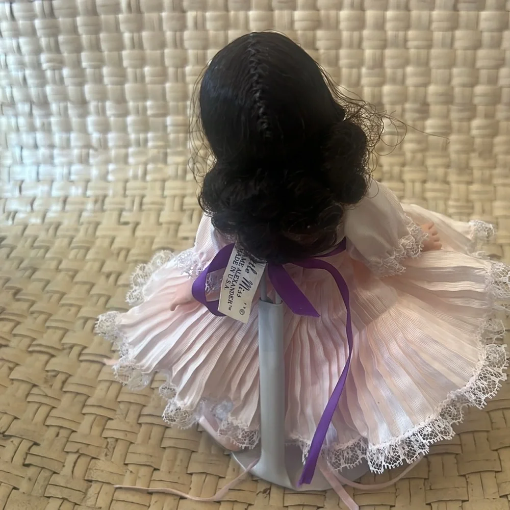 MADAME ALEXANDER “LITTLE MISS” 8 INCH DOLL W/ STAND